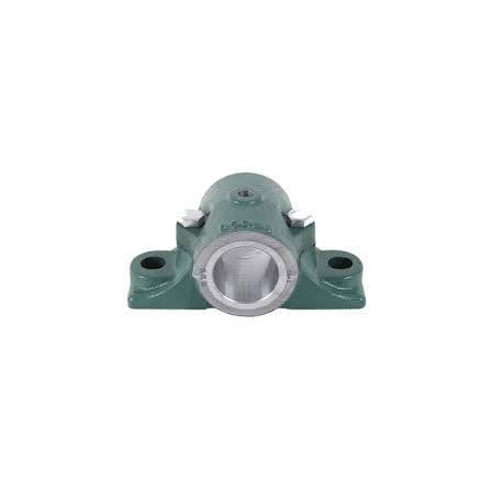 Sleeve Bearings, Split Babbitted Journal Bearing, 2-Bolt Pillow Block, P2B-BASP-101